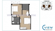 C View Boutique - планировки квартир - 7