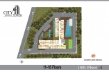 City Garden Tower - планы этажей - 4