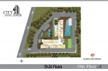 City Garden Tower - планы этажей - 5