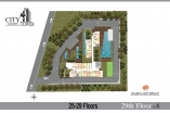 City Garden Tower - планы этажей - 6