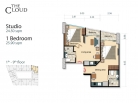 The Cloud Condo Pratamnak - планировки квартир - 8