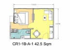 Club Royal Condo Pattaya - 房间平面图 - 1