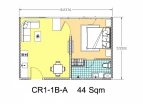 Club Royal Condo Pattaya - 房间平面图 - 2