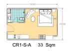 Club Royal Condo Pattaya - 房间平面图 - 7