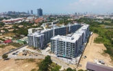 Dusit Grand Park Condo Pattaya - 2017-03 construction site - 1