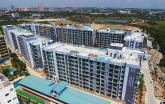 Dusit Grand Park Condo Pattaya - 2017-03 construction site - 5