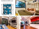 Dusit Grand Park Condo Pattaya - unit plans - 2