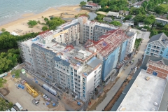 Grand Florida Beachfront - 2562-07 อัพเดท การก่อสร้าง - 2