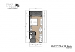 Laguna Beach 2 Condo Pattaya - แปลนห้อง - 1