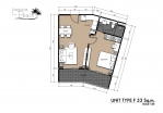 Laguna Beach 2 Condo Pattaya - แปลนห้อง - 10