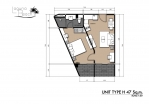 Laguna Beach 2 Condo Pattaya - แปลนห้อง - 12