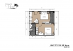 Laguna Beach 2 Condo Pattaya - แปลนห้อง - 13
