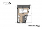 Laguna Beach 2 Condo Pattaya - แปลนห้อง - 15