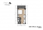 Laguna Beach 2 Condo Pattaya - แปลนห้อง - 2