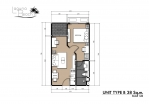 Laguna Beach 2 Condo Pattaya - แปลนห้อง - 4