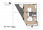 Laguna Beach 2 Condo Pattaya - แปลนห้อง - 6