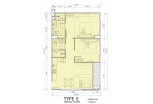 Nam Talay Condo - 房间平面图 - 5
