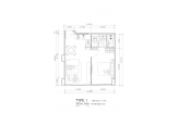 Nam Talay Condo - 房间平面图 - 9
