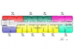 จอมเทียนบีชเมาน์เท่นคอนโดมิเนี่ยม 6 - แปลนชั้น - 2