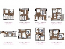 Ramada Pattaya Mountain Bay - floor & unit plans - 1