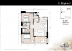 Riviera Wongamat Beach Condo Pattaya - แปลนห้อง - North Tower - 3