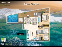 Riviera California Condo - Квартиры с 3 спальнями - 2