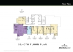 Riviera Monaco Condo Pattaya - floor plans - 14