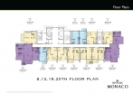 Riviera Monaco Condo Pattaya - floor plans - 5