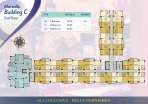 Seven Seas Cote d`Azur Condo Pattaya - แปลนชั้น - 7