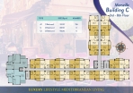 Seven Seas Cote d`Azur Condo Pattaya - แปลนชั้น - 8
