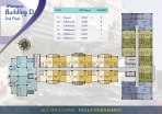 Seven Seas Cote d`Azur Condo Pattaya - แปลนชั้น - 1
