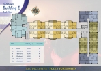 Seven Seas Cote d`Azur Condo Pattaya - แปลนชั้น - 4