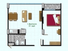 Trio Gems Condo - планировки квартир - 1