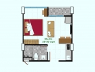 Trio Gems Condo - планировки квартир - 4